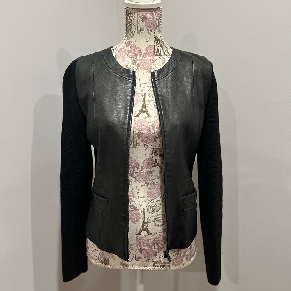 Leather jacket